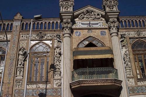 Architecture of old Tehran